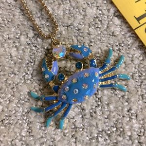 [3 for $30 & 6.99 shipping🍂] Crab necklace - Betsey Johnson